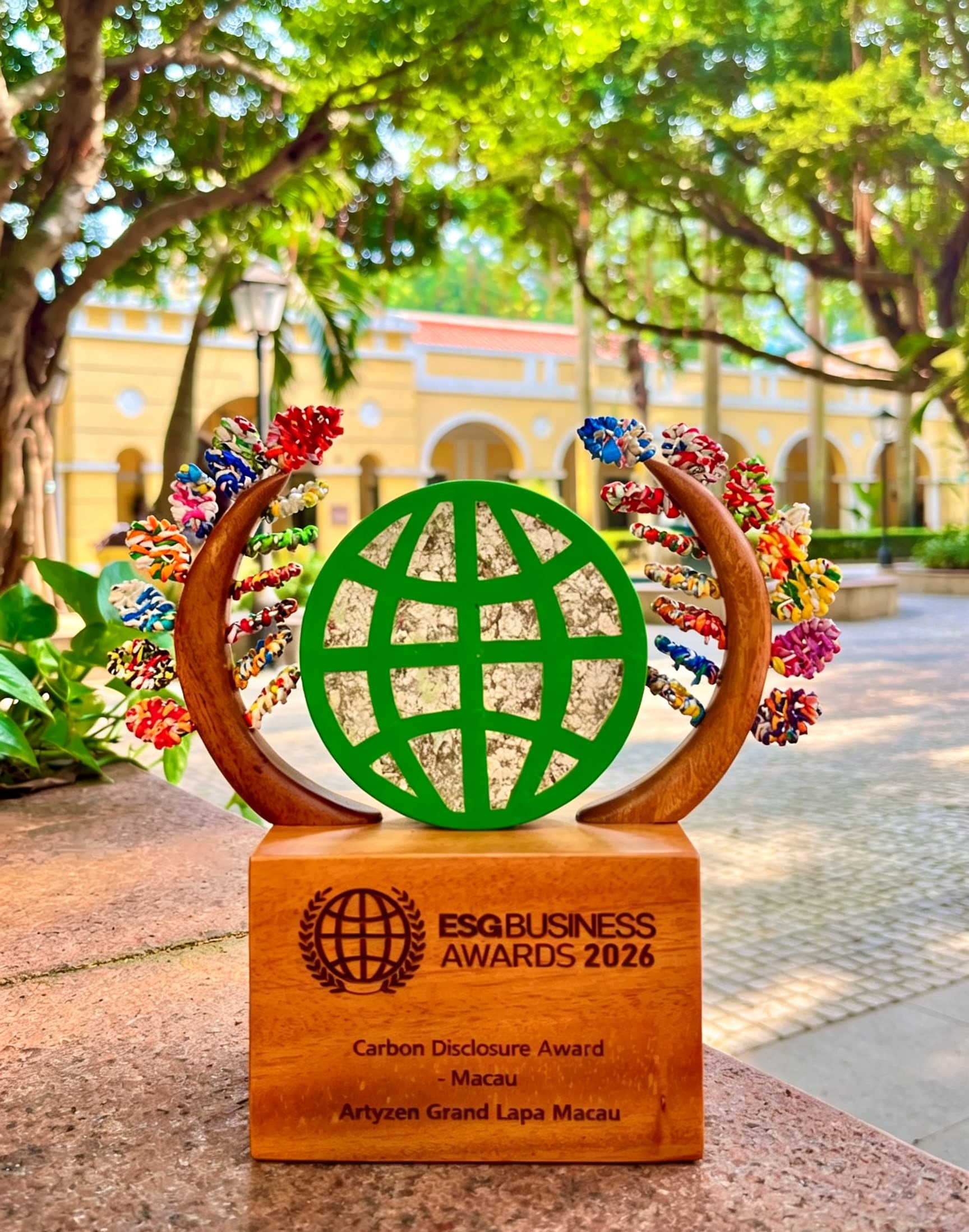 澳门雅辰酒店低碳策略获肯定荣获2026 ESGBusiness澳门区Carbon Disclosure Award